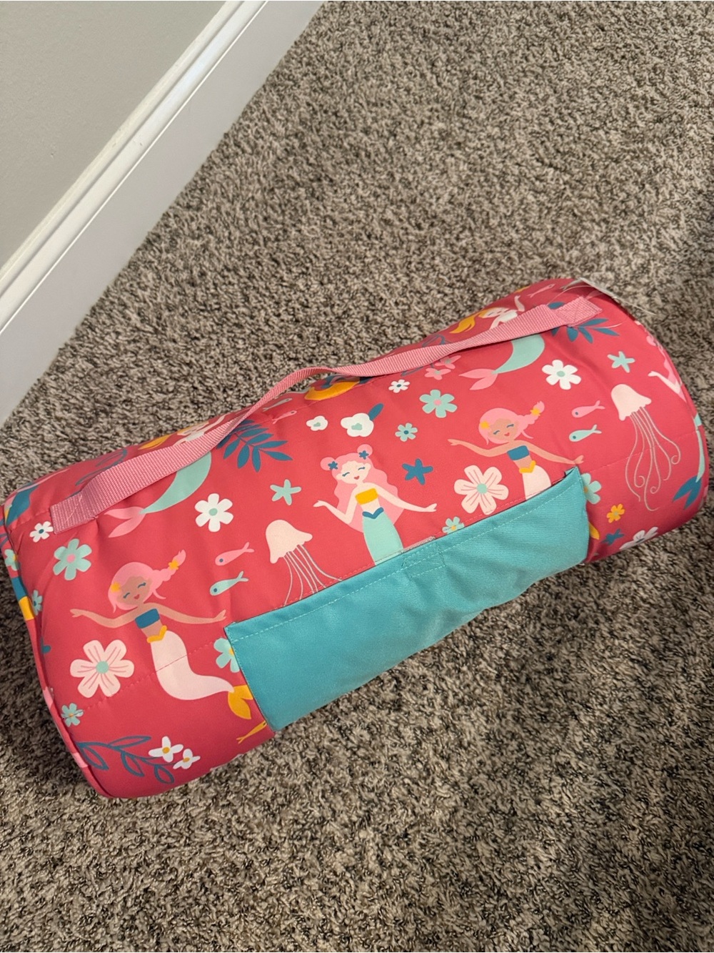 Stephen Joseph Nap Mat/Sleeping Bag - Mermaid